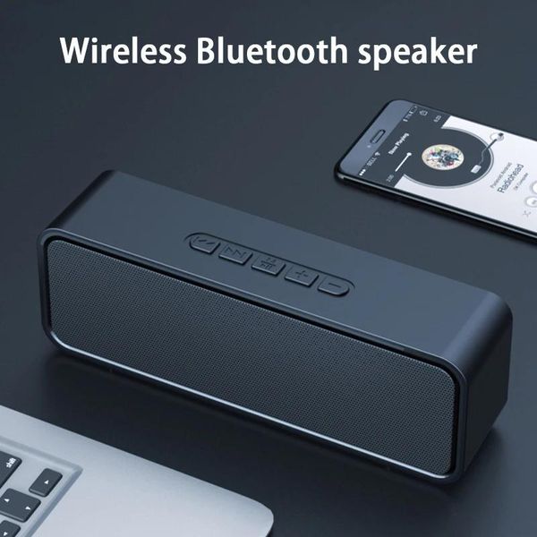 Alto-falantes S11 Bluetooth pequeno alto-falante leitor de música estéreo USB TF cartão casa esportes ao ar livre portátil celular carro subwoofer dualspeaker