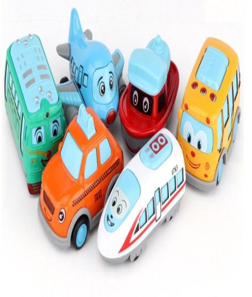 Children039s Pull Back Mini Cartoon Super Car Styling Alloy Diecast Vehicle Models Collection Set Kinderspielzeug für Jungen und Mädchen8888906