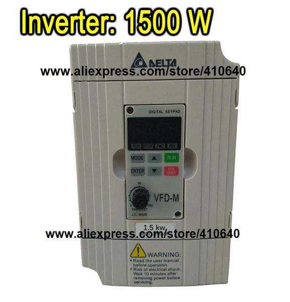 Delta Inverter 15 KW VFD015M43B 3 Faz 380V - 460V Nominal Currrent 4