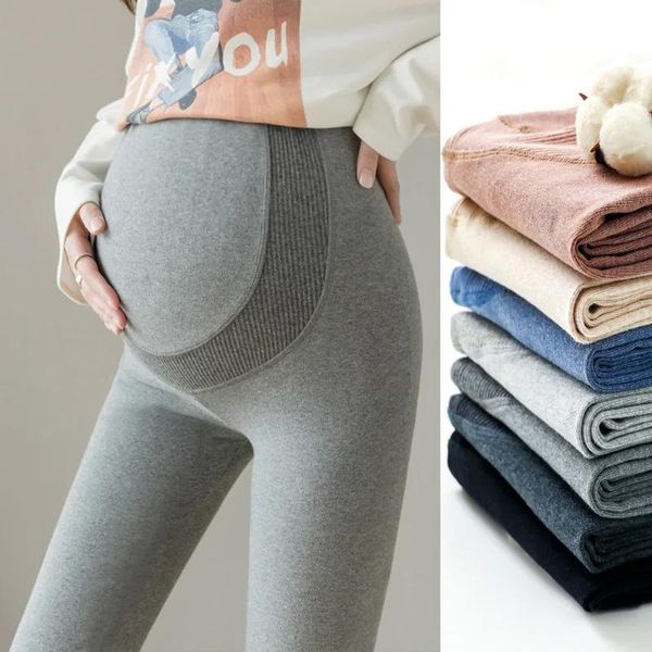 Calças capris casuais para mulheres grávidas, calças fitness para maternidade, justas, elásticas, cintura alta, roupas esportivas para gravidez