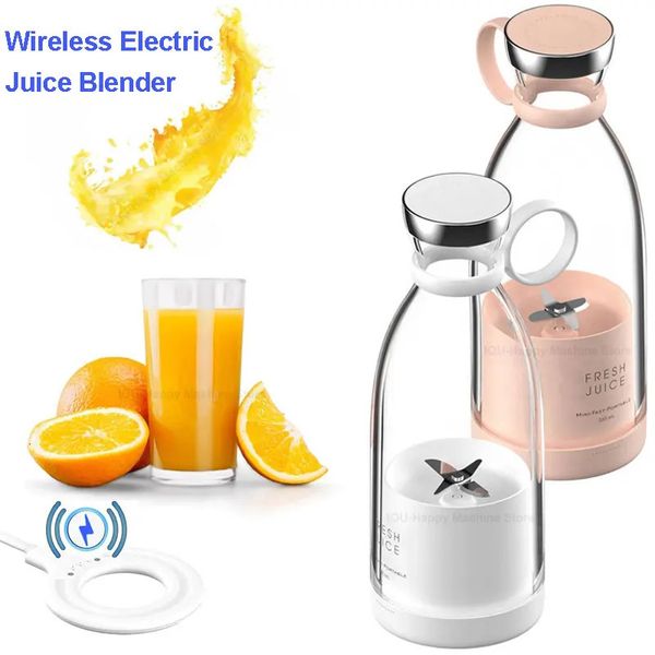 Tragbarer Mixer, elektrischer Entsafter, USB-Mini-Fruchtmischer, Entsafter, Obstextraktoren, Lebensmittel-Milchshake, Multifunktions-Saftmaschine, 240118