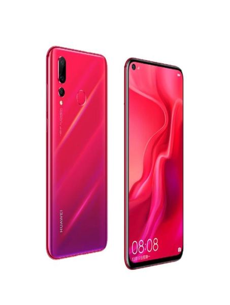 Оригинальный мобильный телефон Huawei Nova 4, 4G LTE, 6 ГБ ОЗУ, 128 ГБ ПЗУ, восьмиядерный процессор Kirin 970, Android, 64 дюйма, полноэкранный режим, 250 МП, AI, отпечаток пальца7038907