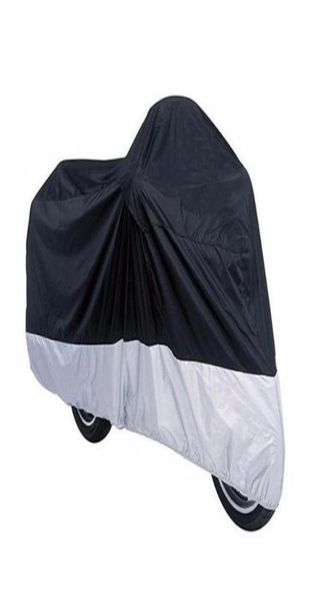 Sombra impermeável capa da motocicleta ao ar livre protetor uv bicicleta chuva prevenção de poeira moto motor ciclomotor scooter tamanho lxxl5761008