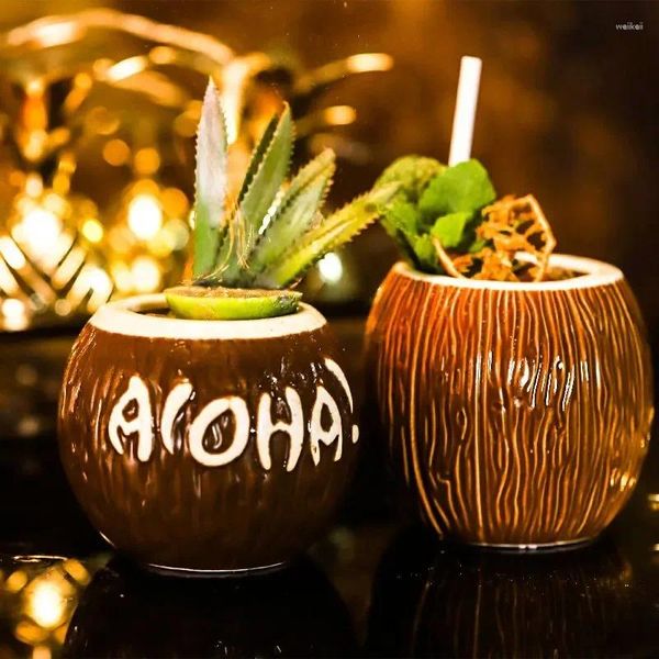 Tassen Bar Poker Tiki Becher Kreative Hawaii Keramik Personalisierte Cocktail Tasse Zombie Porzellan Bier Wein Werkzeuge