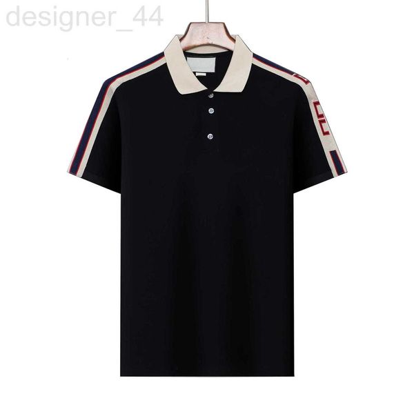 Designer Luxuriöse Herren Polos T-Shirts 2024 Sommer Gedruckt Schädel Hase Mode Revers Atmungsaktive Casual Tees Tops Kurzarm Hip Hop Shirts CJ2Q