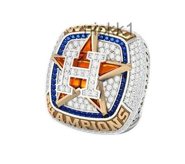 2022 Houston World Series Baseball Team Championship Anello Sport Souvenir Uomini Fan Regalo 2023 Commercio all'ingrosso Hip Hop Punk Gioielli ZFYB