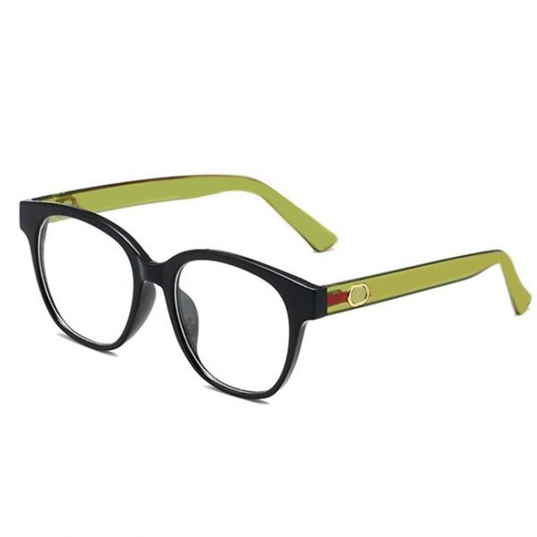 Quadro redondo mens designer óculos de sol claro mulheres óculos de luxo carta praia rua gafas de sol vermelho verde listra senhoras óculos de sol estilo retro hg103