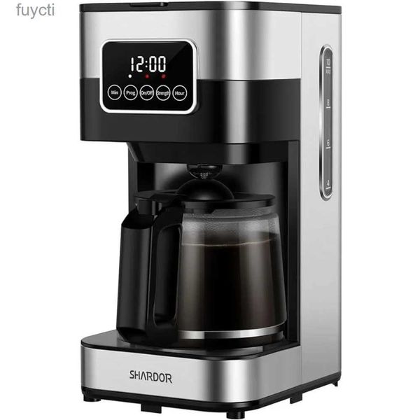 Kaffeemaschinen SHARDOR Kaffeemaschine programmierbare 10-Tassen-Kaffeemaschine mit Timer Tropfkaffeekanne mit automatischer Abschaltung Ideal für das Heimbüro YQ240122