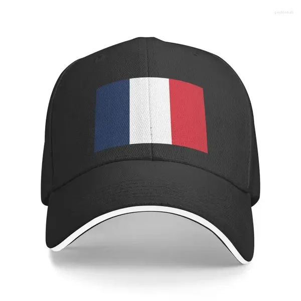 Cappellini da baseball Moda unisex Bandiera della Francia Berretto da baseball Cappello da papà regolabile per adulti Uomo Donna Outdoor