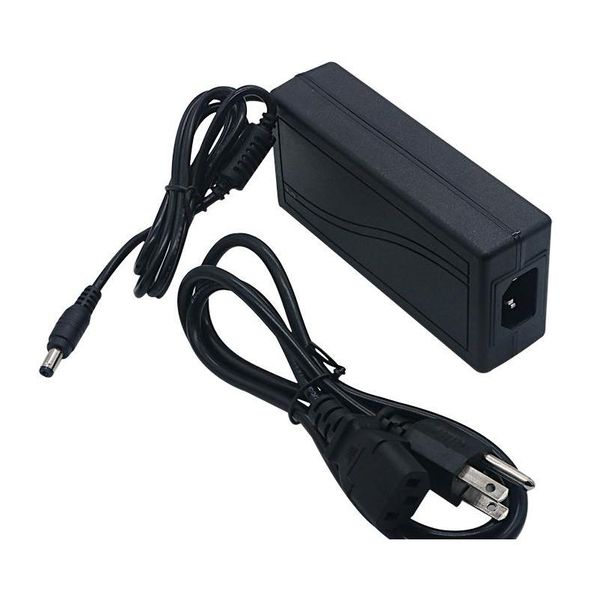 Transformadores de iluminação DC 24V 3A Adaptador de alimentação Transformador Carregador Conversor 72W para DC24V LED Strip Light Drop Delivery Light Dhcut