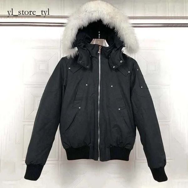 Canda Goose Piumini Anatra Piumino Moose Volpe Bianca Piumino da Uomo Collo in Pelliccia Parka Invernale Impermeabile Cappotto Anatra Bianca Mantello Moda Uomo e Donna 3290