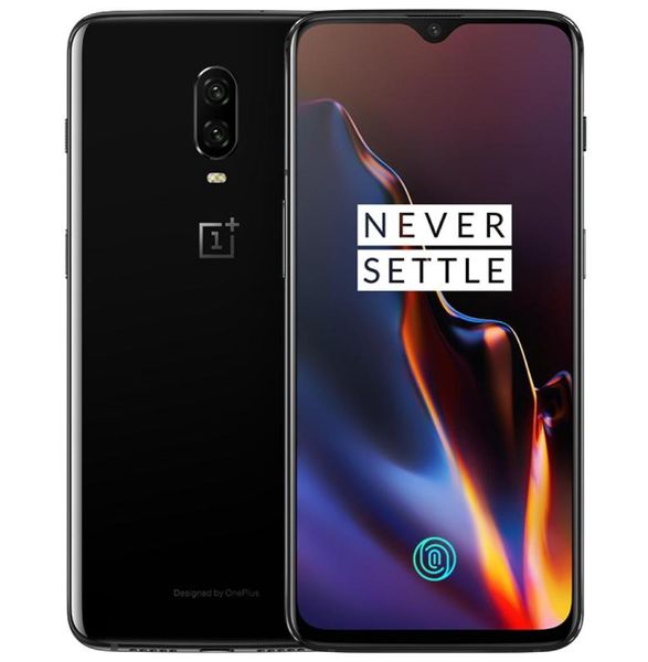 Telefono cellulare originale Oneplus 6T 4G LTE 6GB RAM 128GB ROM Snapdragon 845 Octa Core 20MP NFC 3700mAh Android 641quot Schermo intero F5692178