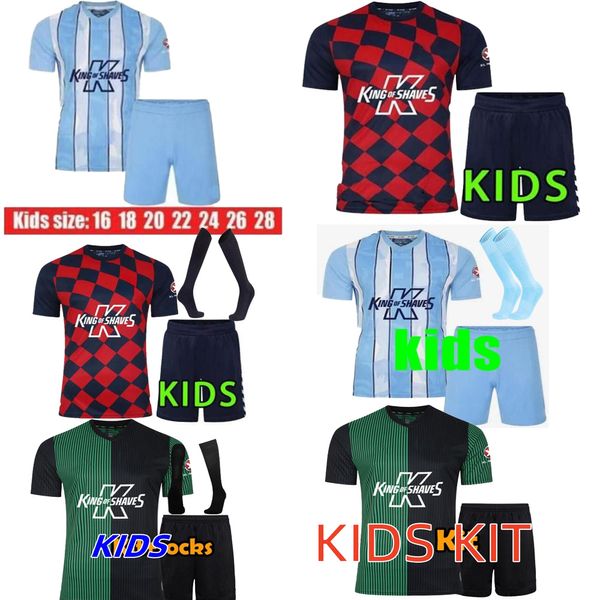 23 24 Coventry City maglie da calcio 2023 2024 Home Blue 10 O Hare Sheaf 17 Gyokeres 24 Godden 38 Hamer Kids Kit magliette da calcio Camiseta De Futbol Top