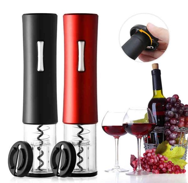 Cavatappi per vino Cavatappi a batteria Apri vino Taglierina automatica per fogli Apribottiglie elettrici per vino portatili 2012012746532