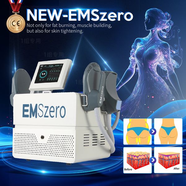 EMSLIM Neo Power 6500W Hiemt Body Sculpt Machine 4 Manici Pad pelvico Stimolatore muscolare Ems opzionale Emszero