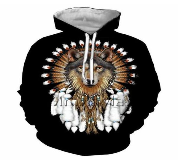 Herren Designer Hoodies für Damen Herren Paare Sweatshirt Liebhaber 3D Wolf Hoodies Mäntel Kapuzenpullover T-Shirts Kleidung R1509902568