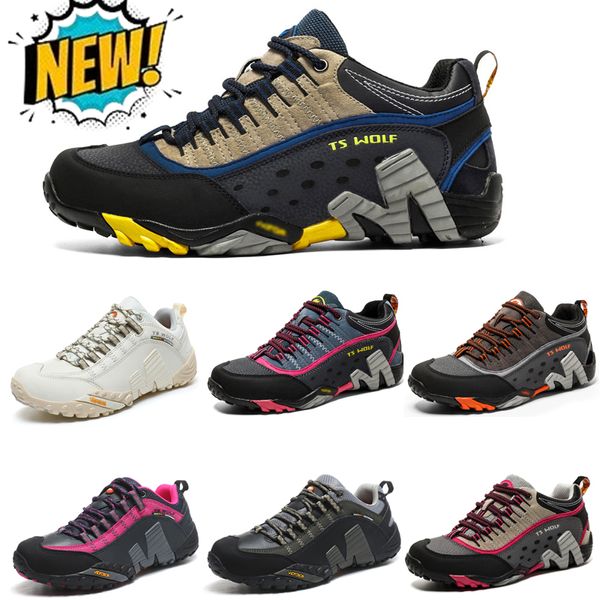 GAI GAI GAI Neue Herren-Wanderschuhe, Outdoor, Trail, Trekking, Berg-Turnschuhe, rutschfestes Mesh, atmungsaktiv, Klettern, sportliche Herren-Trainer, Sportschuh, Chaussure