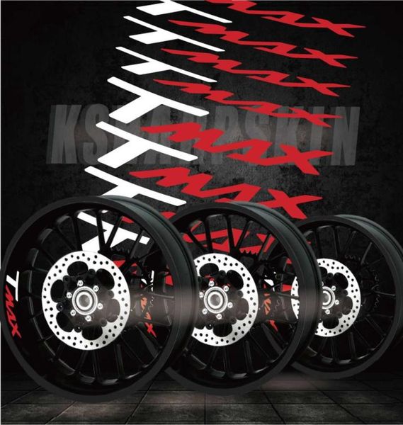 Yeni Yaratıcı Lastik Logosu Folyo Araç Aksesuarları Motosiklet Çıkartmaları Serin İç Yüzük Kişilik Yamah 8687596 için Yansıtıcı Dekoratif Çıkartmalar
