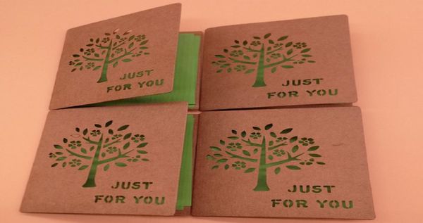 Retro-Grußkarten mit ausgehöhltem Baum, Grußkarten für Geburtstag, Weihnachten, Erntedankfest, Neujahr, Muttertag, Vatertag, Geschenkkarten3585844