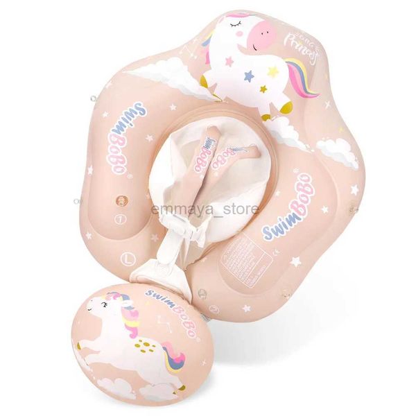 Giubbotto salvagente Boa Nuovo Baby Nuoto Anello galleggiante Gonfiabile infantile Rosa Galleggiante per l'estate Bambini Piscina Accessori Cerchio Bambino Balneazione 240122