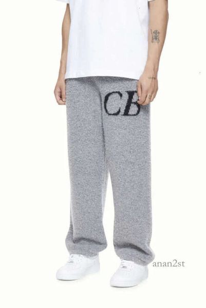 Cole Buxton Pantaloni lavorati a maglia CB Pantaloni lavorati a maglia Pantaloni sportivi Felpa da uomo in pile caldo Pantaloni da jogging da donna Tuta da uomo Streetwear Abbigliamento sportivo Pantaloni Design ampio 11s