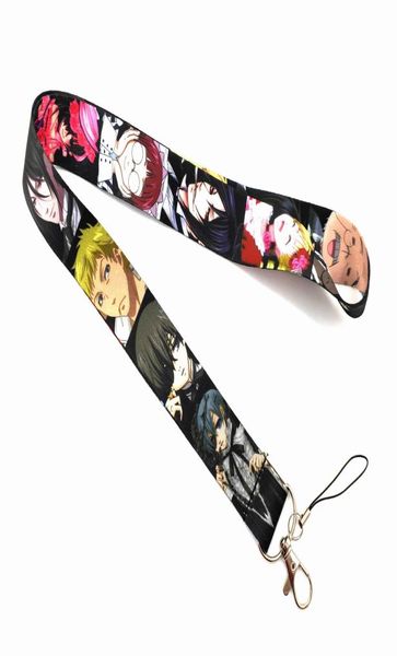 Ganze 10 Stück beliebte Cartoon HUNTER Inu Yasha Sword Art Online Black Butler Anime Japan Handy Lanyard Schlüsselanhänger Anhänger 4026080