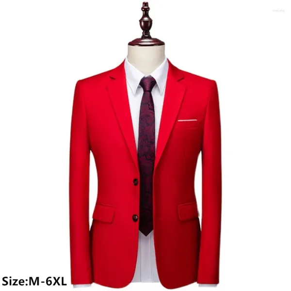 Ternos masculinos 2024 terno jaqueta elegante fino blazers vestido de festa de casamento casaco adequado para todas as estações masculino formal M-6XL