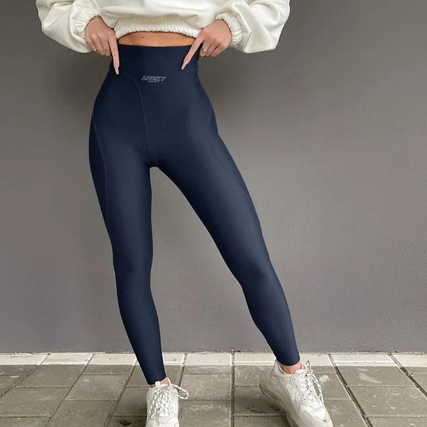 Hosen 2023 Frauen Schwarz Hohe Taille Dünne Hosen Koreanische Mode Nahtlose Leggings Sportswear Gym Running Training Strumpfhosen Herbst Heißer Verkauf