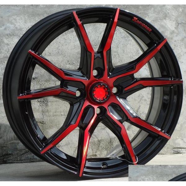 Araba jantları 16 inç 16x7.0 4x100 alaşım tekerlek Honda Civic Corolla Yaris Nissan NX Mazda MX-5 Drop Teslimat Otomobilleri Motosiklet DHLQ0