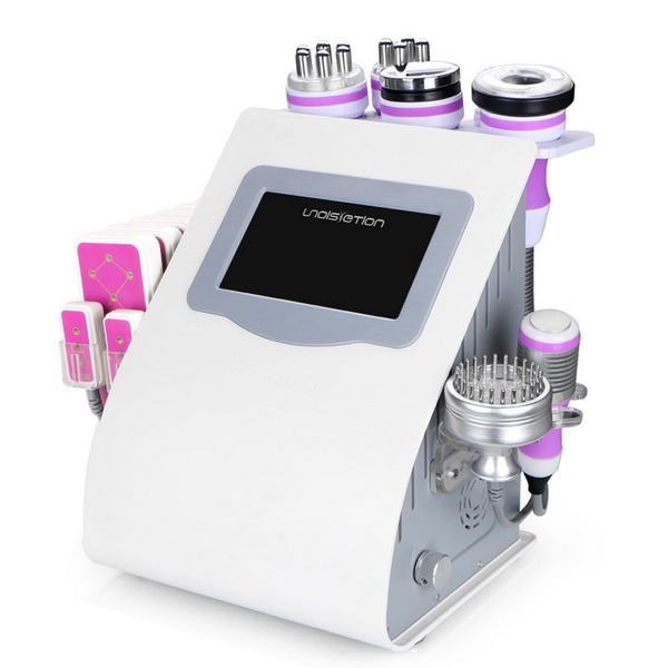 9 em 1 40K cavitação ultrassônica RF Vácuo Fóton Frio Micro Corrente Lipo Laser Máquina de emagrecimento para uso em salão de beleza