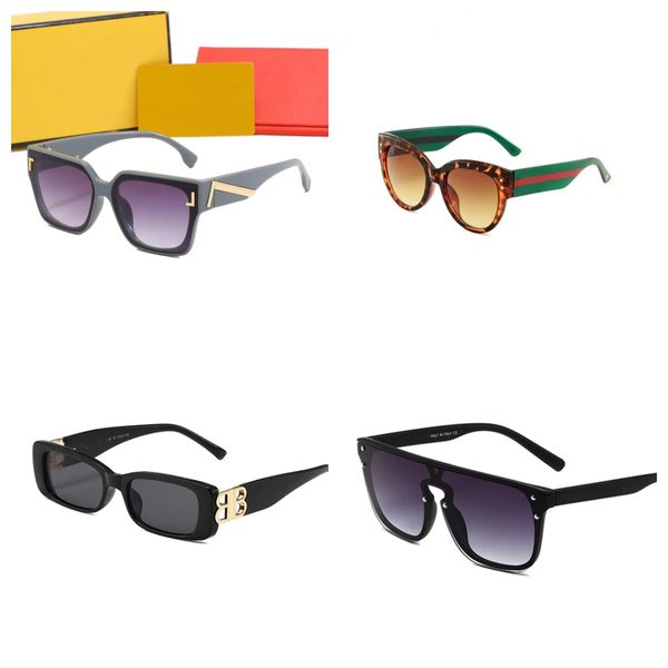 Übergroße quadratische Sonnenbrille für Damen, Retro-Farbtöne, luxuriöse große Sonnenbrille, UV400-Schutz, mit Box