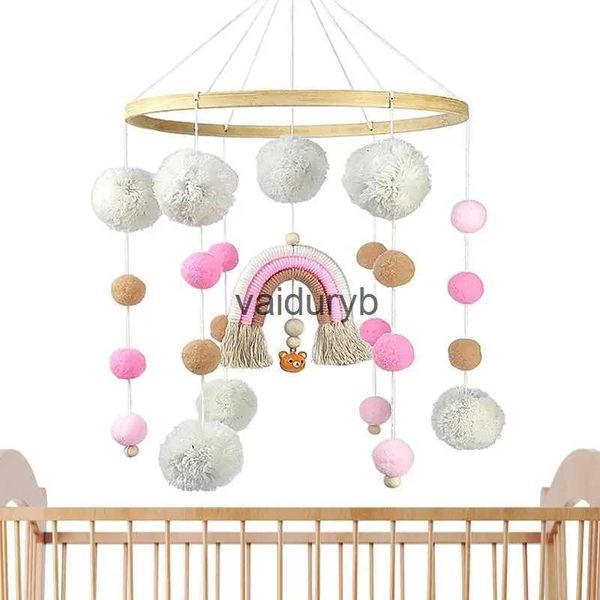 Mobiles # Culla Ornamenti appesi Sonagli mobili Staffa giocattolo Culla Decor Passeggino Giocattoli confortanti Baby Shower Decorvaiduryb