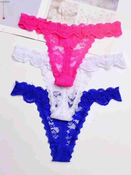 Seksi set seksi set seksi şeffaf dantel kadın iç çamaşırı yüksek bel tanga artı G-string iç çamaşırı külot brifing bayanlar t-back 1pcs/lot zhx99 c240410