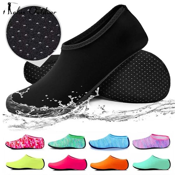 Beach shoes Diving Shoes Women Men Beach Swimming Water Sport Socks Barefoot Sneaker Yoga Fitness Dance Swim Surfing Diving Snorkeling Shoe 240122