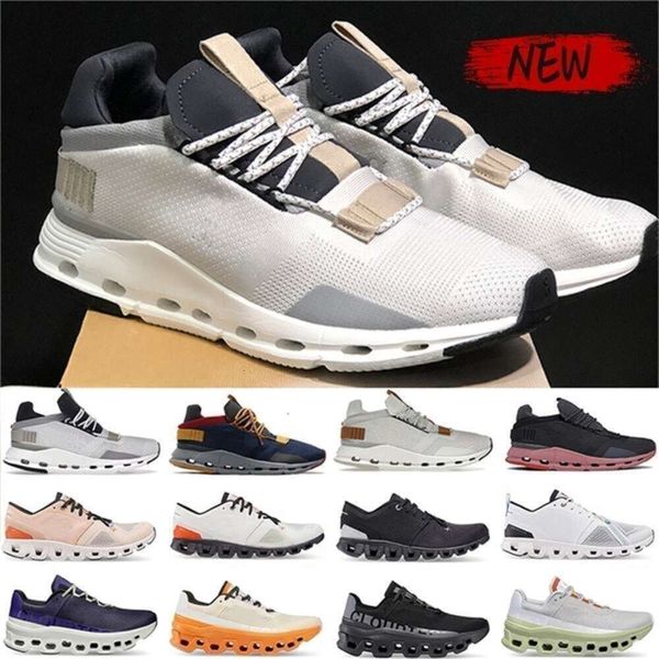 Scarpe di alta qualità Donna Scarpe Cloudnova Uomo x Casual Federer Sneakers Cloudmonster Monster Workout e Cross Nova Form Sand White Pearl Onclo