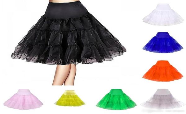 2015 günstig auf Lager Mädchen Damen A-Linie Kurzer Petticoat Schwarz Elfenbein für kurze Partykleider Brautkleider Unterwäsche ZS0191432725