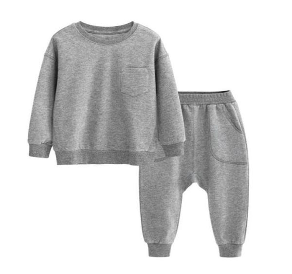 Frühling Herbst Babykleidung für Kinder Sportanzug Federn Herbst Set Vetement Garcon Babyjacke Hose Kleinkindkleidung23462809383