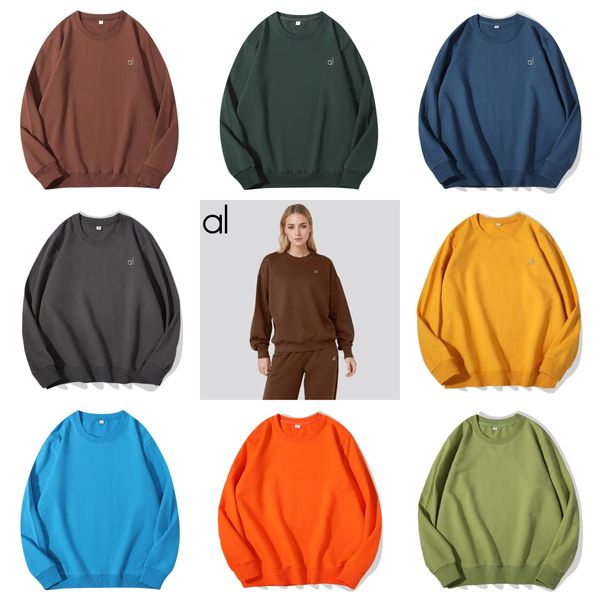 AL-798 yoga Felpa con cappuccio da donna Designer Giacca da yoga Allinea Yoga FELPE Sensazione nuda Maglione sportivo a vita alta Pantaloncini da yoga per palestra