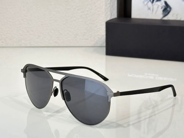 Designer-Sonnenbrille für Männer und Frauen, 0865, polarisierte Gläser, Outdoor-Mode, dünn und faltbar, ovaler Stil, Anti-Ultraviolett, Retro-Platte, Vollformat, zufällige Box