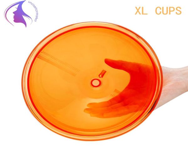 Apenas copos 150ml xl laranja copos cupping terapia realce da mama vácuo levantamento de bunda 2pcs acessórios9900076