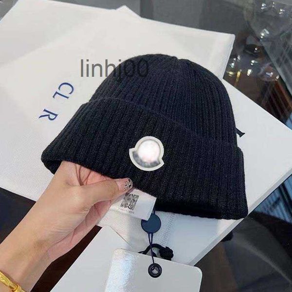 Beanieskull bonés mulher chapéu de inverno luxo gorro de malha unisex lã boné carta homens e mulheres chapéus festa de chuva preto cinza cashmere bonnet ao ar livre cas k8iz