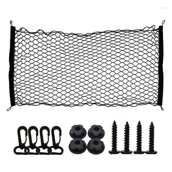 Auto-Organizer, elastisches Mesh-Frachtnetz, robuste Motivnetze, Lagerung, LKW-Zubehör, 110 x 60 cm, Drop-Lieferung, Autos, Mot Dha4S