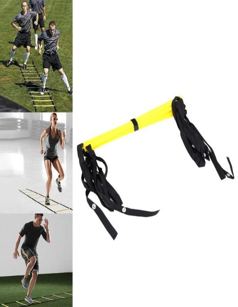 5 Rung 10 feet 3M Çeviklik Merdiveni Hız Futbol Futbol Fitness Feet Bag Crossfit Açık Fitness Ekipmanları ile Eğitim5328043