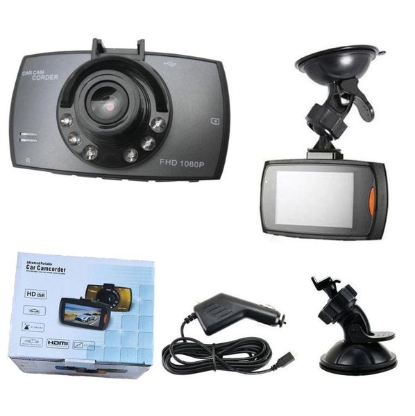 Auto Kamera G30 22quot Volle 1080P Auto DVR Video Recorder Dash Cam 120 Grad Weitwinkel Bewegungserkennung Nacht GSensor WithReta9042737