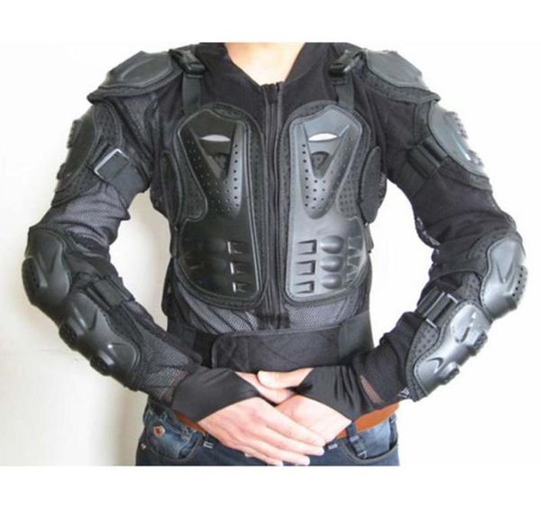 Armaduras de moto jaqueta de motocicleta armadura de corpo inteiro motocross corrida motocicletaciclismo protetor armadura roupas de proteção preto3506342