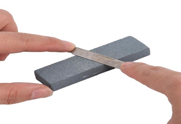EDC Мини-нож для полировки точильный камень Маленькая двойная точилка для ножей Точильный камень для заточки точильного камня Кухонные ножи Аксессуары4961001