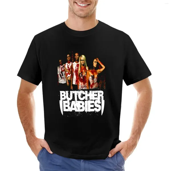 Camisetas masculinas Butcher Babies (8) Camiseta Suor Camisa Roupas Masculinas