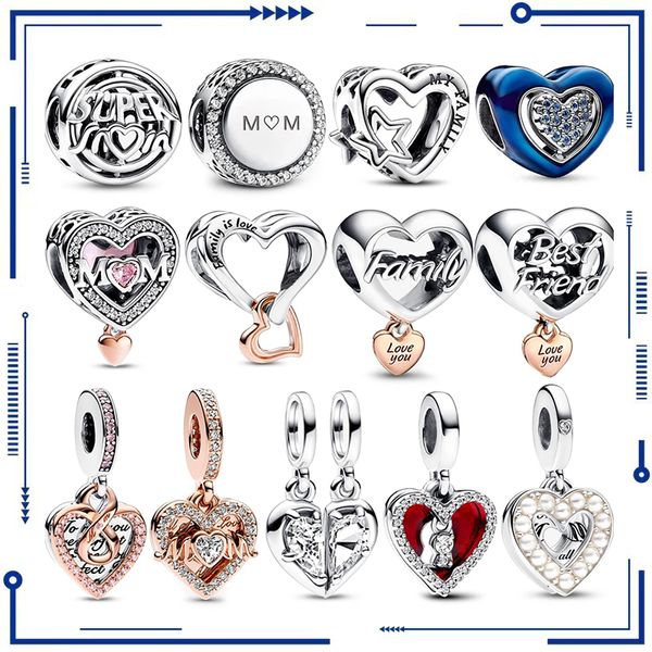 925 prata moda nova emaranhado amor infinito para sua mãe pan pulseira feminina colar encantador ajuste jóias diy frete grátis