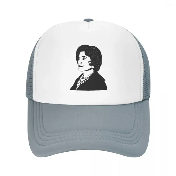 Ball Caps Patti LuPone - Berretto da baseball in bianco e nero con chiusura a scatto militare da uomo di lusso da donna da uomo