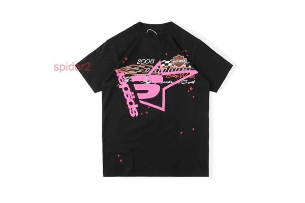 Magliette da uomo Y2k magliette Spider 555 Hip Hop Kanyes Style Sp5der 555555 Tshirt Spiders Jumper Giovani cantanti europei e americani Manica corta Kgds UQ7V UQ PTW5